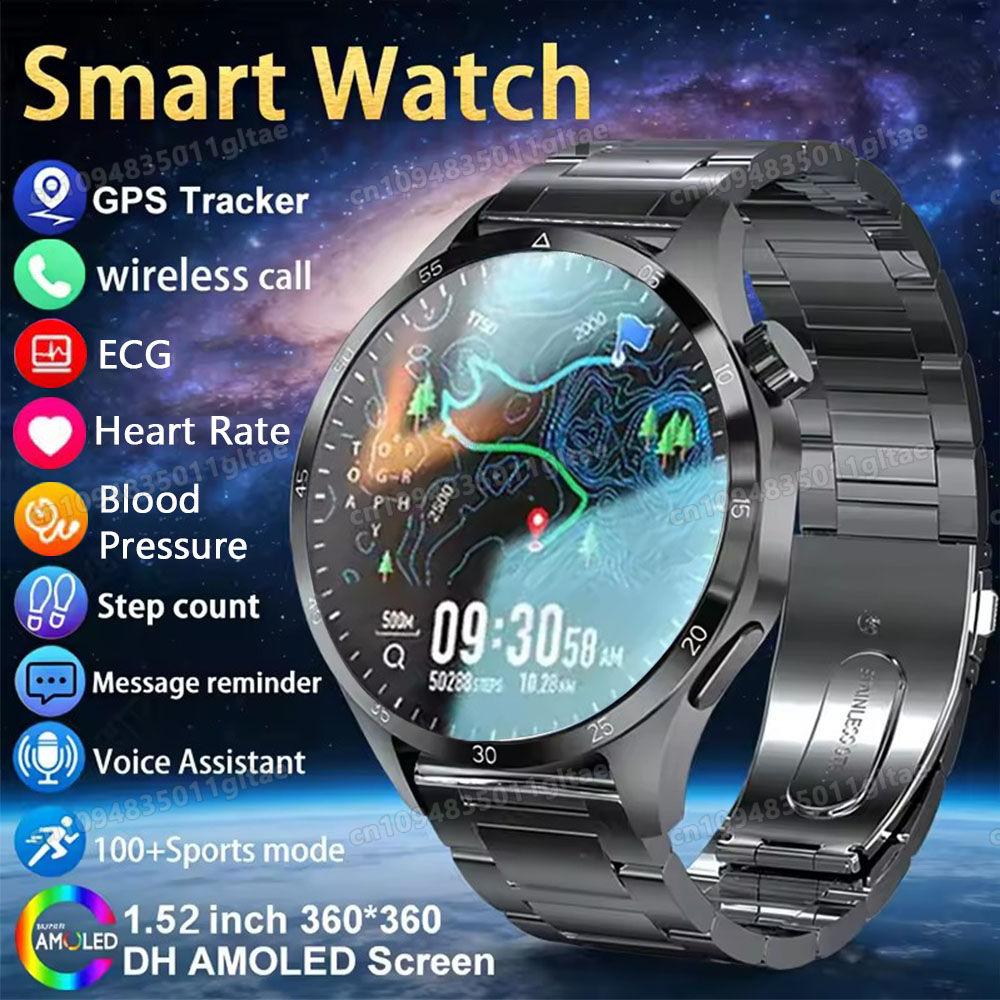 Phase Esports & Gaming Festival - Smartwatch 6 Pro Masculino com ECG,