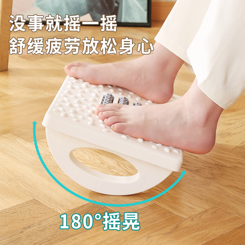Footrest Under Desk - Apoio para os pés antiderrapante, ideal