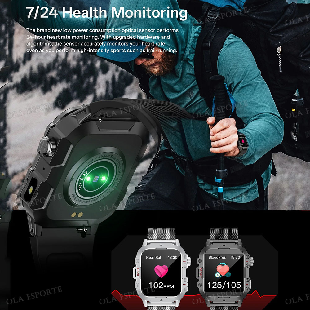 2026 Novo Smartwatch Militar M - Phase Esports & Gaming Festival avaliação e preço