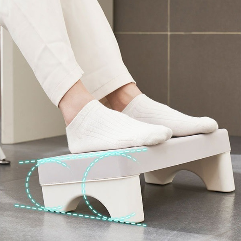 Apoio de pés ergonómico em PP  - Footrest Under Desk avaliação e preço